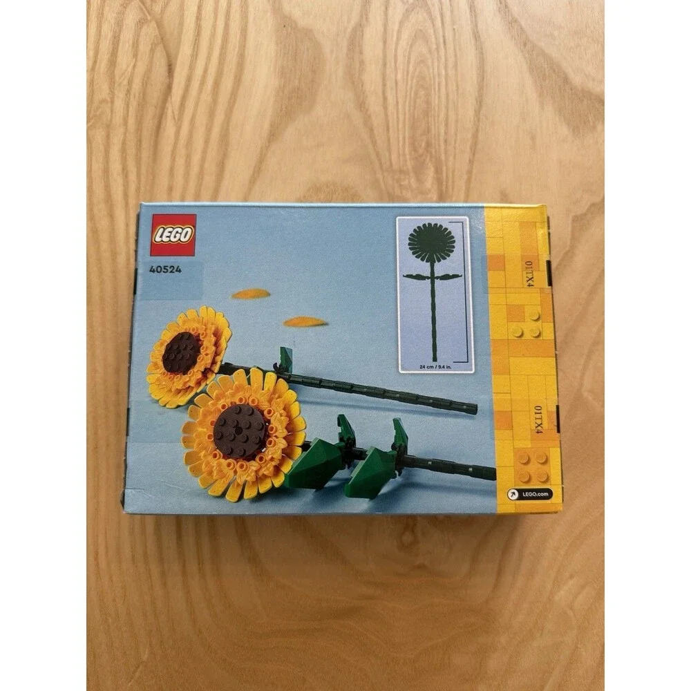 NEW, Sealed Lego Botanicals: Sunflowers 40524 - 191 Pieces - Ages 8+